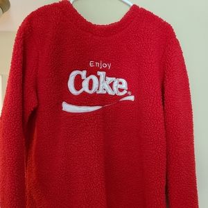 Womans Coca-Cola long sleeve shirt.